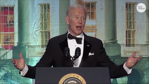 Joe Biden roasts Donald Trump and himself at Correspondents’ Dinner