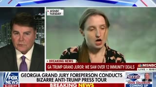 Georgia grand jury foreperson conducts bizarre, anti-Trump press tour