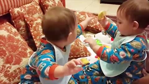 Best Videos Of Funny Twin Babies Compilation - Big Funny Video