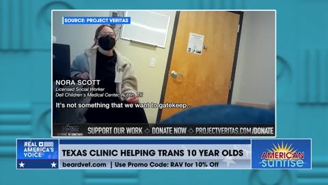 UNDERCOVER VIDEO - TEXAS CLINIC TRANSITIONING 8–9-YEAR-OLD KIDS