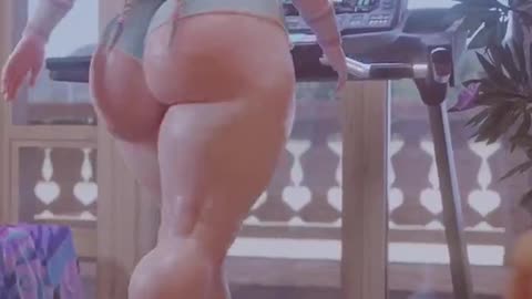 Pawg Working Out