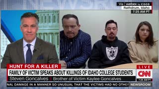Father and siblings of Idaho victim speak to CNN about investigation