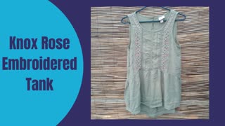 Knox Rose Sleeveless Top