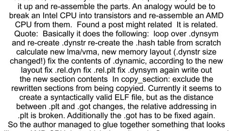 How to rename dynamic symbols in arm elf so file