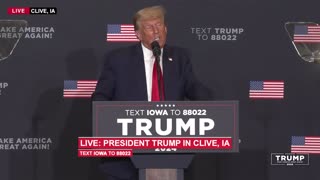 LIVE: President Donald Trump - Clive, IA -10.16.2023