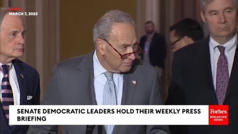 JUST IN- Chuck Schumer Announces He Would Vote To Overrule Washington, DC Crime Bill