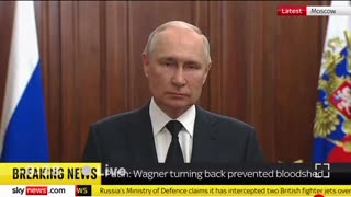 President Putin statement after another failed coup - 26.06.23