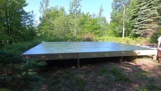 Building Foundations: Transforming the Off-Grid Cabin with New Floorboards