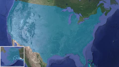 The History of the USA in 45 seconds using Google Earth