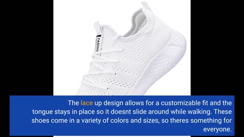 Customer Comments: Damyuan Women's Walking Shoes Tennis Sneakers Casual Lace Up Lightweight Run...