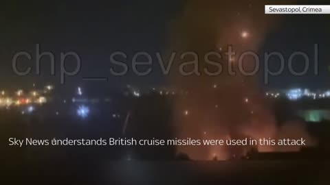 Ukraine war: British missiles used in attack on Black Sea fleet in Crimea