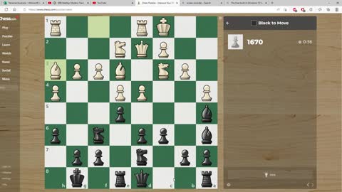 Chess Puzzles for 28 Minutes