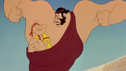 Popeye the Sailor - Popeye Meets Hercules (1948) - Vintage Cartoons TV