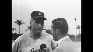 Apr. 9, 1964 | Dodger Manager Walter Alston Interviewed
