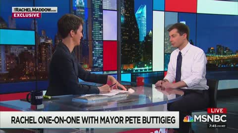 MSNBC's Rachel Maddow swaps coming-out stories with gay Peter Buttigieg