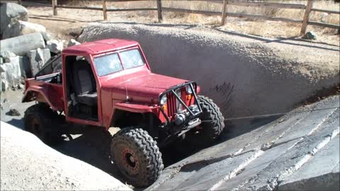 Hollister Hills in the Willys on MC crazy, and Mini Rubicon