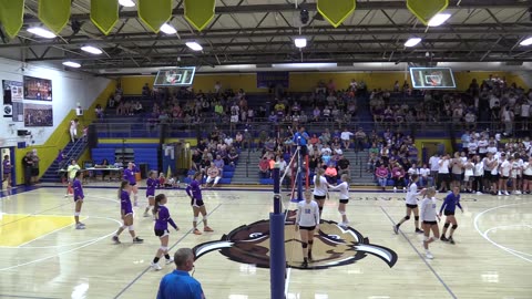 York & Clarkrange Highschool Volleyball 8/14/23