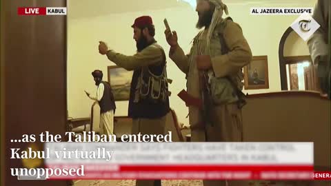 Taliban captured afghanistan presidential palace