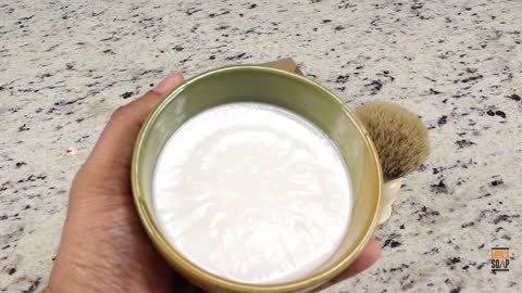 How to Melt Shaving Soap Refill Puck into a Bowl or Mug Using Stovetop and Boiling