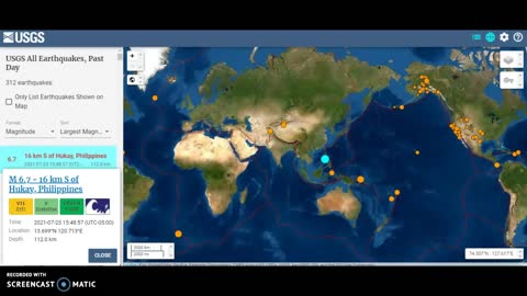 6.7 Magnitude Earthquake Rocks The Philippines With Tsunami Warning!