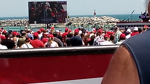 TRUMP RALLY RACINE 6/18/24 VIDEO 11 #Trump24