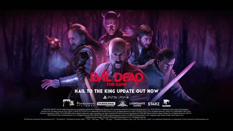 Evil Dead The Game - Hail to the King Update Trailer PS5 & PS4 Games