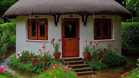 Lovely scenery beautiful House 🏠 #viral #shortfeed #viralreels #reels #viralvideo #viralshort#birds