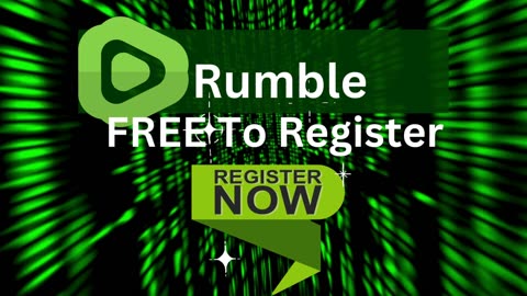 RUMBLE VIDEO PLATFORM, Get your free video channel at RUMBLE.COM, RUMBLE VIDEO CHANNEL,