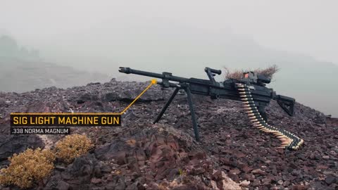 SIG SAUER MG 338 Machine Gun