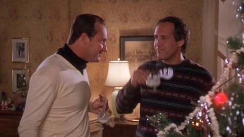 Christmas Vacation "If he does lay into ya, it's best to just let him finish" scene