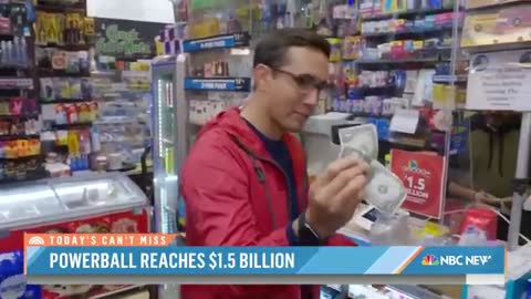 See How Tall The $1.5B Powerball Jackpot Prize Would Be Stacked Up.