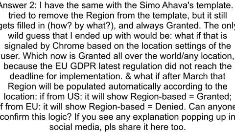 Google ConsentMode quotRegionbasedConsentquot always on granted although everything is on denied
