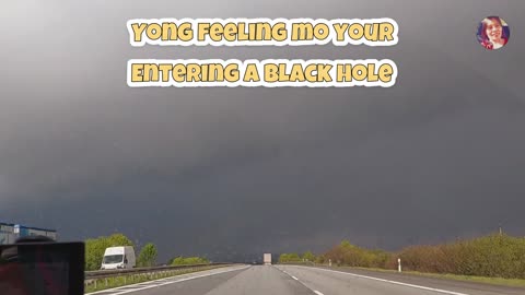 Entering in a black hole? Approaching bad weather rain and hail