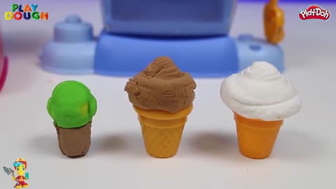 Ice Cream Extravaganza! Play-Doh vs. Moon Dough Popcorn Makers Showdown!