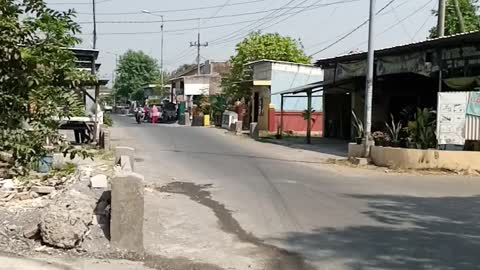 Keper Street Krembung Sidoarjo East Java Indonesia