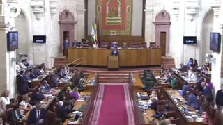Altercado en el Parlamento de Andalucía