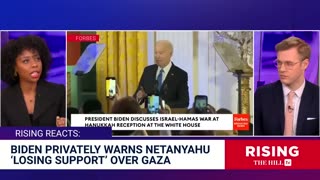 Biden Boasts 'I AM A ZIONIST' But Privately WARNS Netanyahu LOSING SUPPORT: Rising