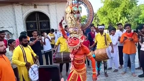 Hanuman ji ka dance