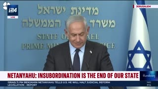 🔴 Israel's PM Benjamin Netanyahu to address the nation amid the judicial reform crisis