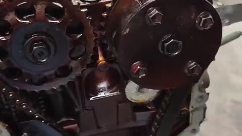 Engine chain adjustment # engine