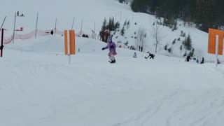 Jordan slow snow jump