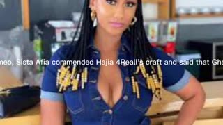 Hajia4real set a standard for female musicians when it comes music video - Sista Afia admits