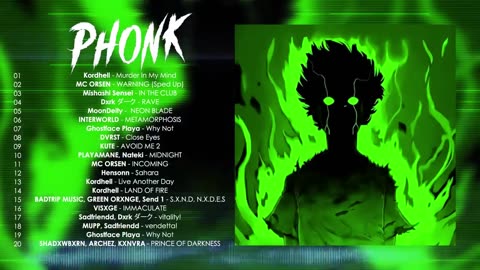 Phonk music 2023 ※ Aggressive Drift Phonk ※ Murder In My Mind / RAVE / NEON BLADE By Music World War