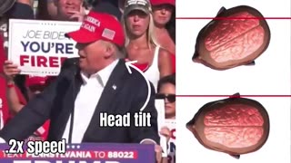 ️️️️🔥️️️WOW🔥️️ Donald Trump says a last millisecond head tilt saved his life as slowed-down footage