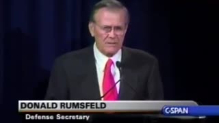 Rumsfeld announce that they can’t track $2.3 trillion dollars in transactions
