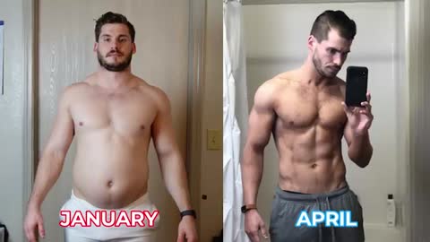 3 Months Body Transformation Weight Loss Get Fit