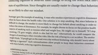 Cognitive dissonance book