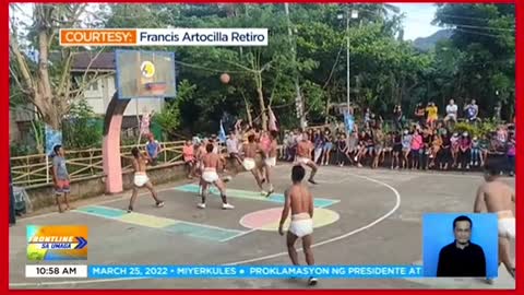 Basketball players nanakasuot ng diaper, kinatuwaan ng netizens。