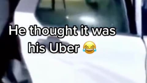 When you get in the wrong uber!