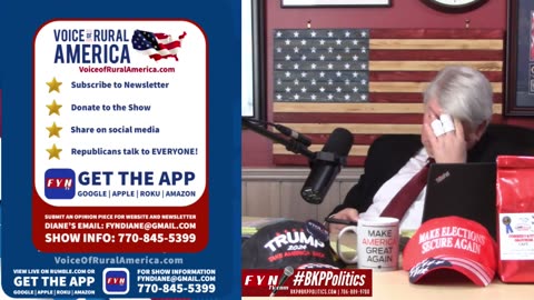 LIVESTREAM - Monday 2/26 8:00am ET - Voice of Rural America with BKP